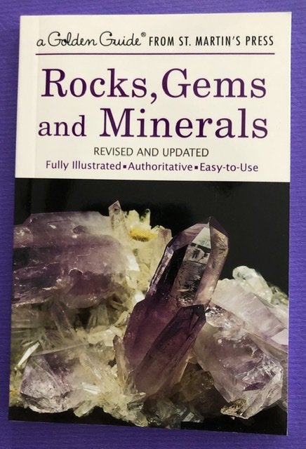 Rocks, Gems and Minerals Golden Guide Book Revised Updated