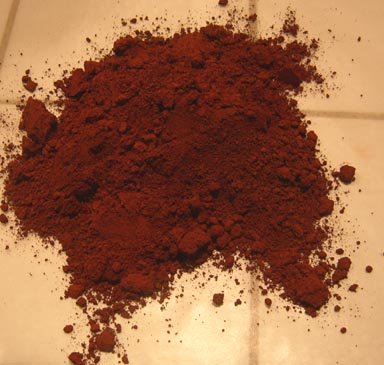 Image 0 of 1 lb. RED ROUGE Polish Brass Grit Lapidary