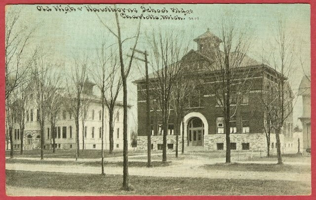 Image 0 of Charlotte Mi High School Hawthorne School Buildings 