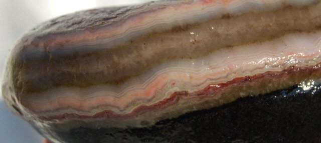 Image 9 of Nice Lake Superior Agate Michigan 14.5 oz.  SOLD