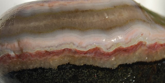 Image 10 of Nice Lake Superior Agate Michigan 14.5 oz.  SOLD