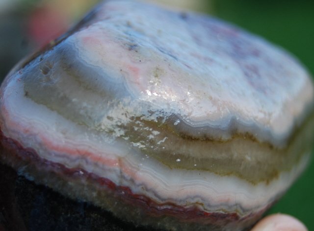 Banded Lake Superior agate