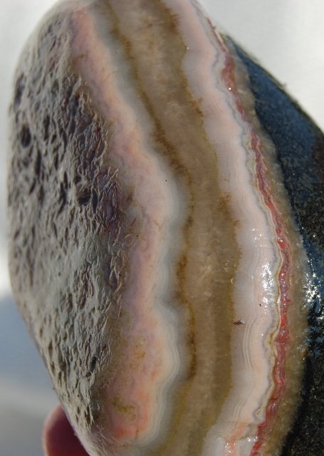 Image 6 of Nice Lake Superior Agate Michigan 14.5 oz.  SOLD