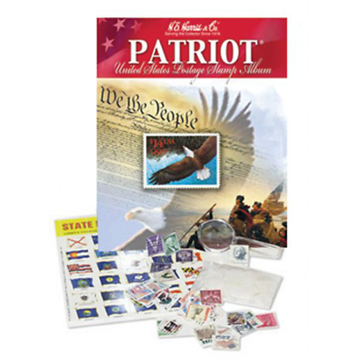 H.E. Harris & Co., Patriot U.S. Postage Stamp Collecting Kit