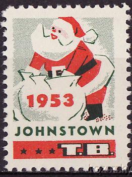1953 Johnstown Society Prevention of TB Charity Seal