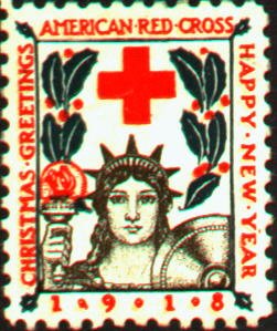 18-1x, WX21, 1918 U.S. Red Cross Christmas Seals Sheet - WANTED