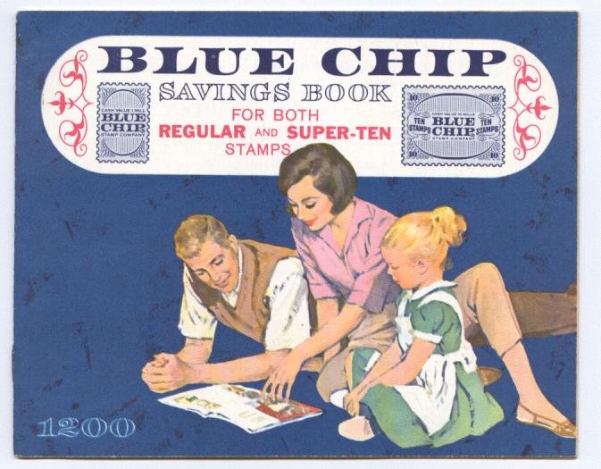 Blue Chip Trading Stamps Savings Book, Mint