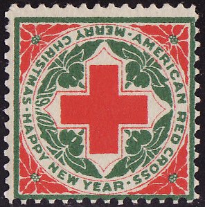 1910-1, WX6, 1910 U.S. Red Cross Christmas TB Seal, F, MNH