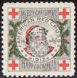 1912-1, WX10, 1912 U.S. Red Cross Christmas TB Seal, VF, ph