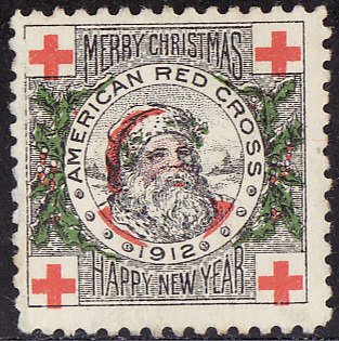 1912-1, WX10, 1912 U.S. Red Cross Christmas TB Seals, F, ph