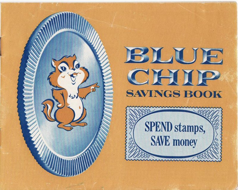 Blue Chip Trading Stamps Savings Book