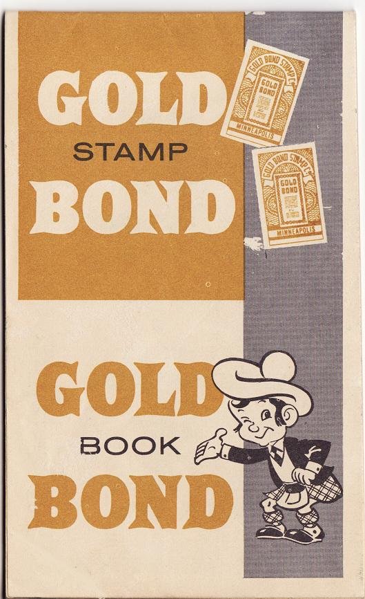 Gold Bond Trading Stamp Saver Book, Unused