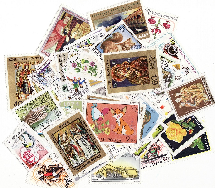 Hungary Pictorial Stamp Packet,  200 different stamps from Hungary 