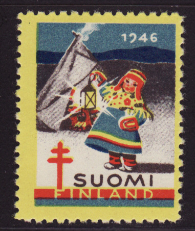 Finland 23.2, 1946 Finland TB Charity Seal