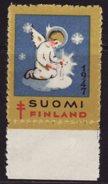 Finland 24.1, 1947 Finland TB Charity Seal