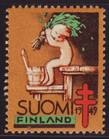 Finland 26, 1949 Finland TB Charity Seal