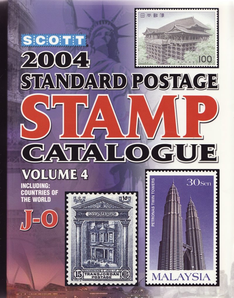  Scott Catalogue, 2004 ed, Vol. 4, Countries of the World, J-O