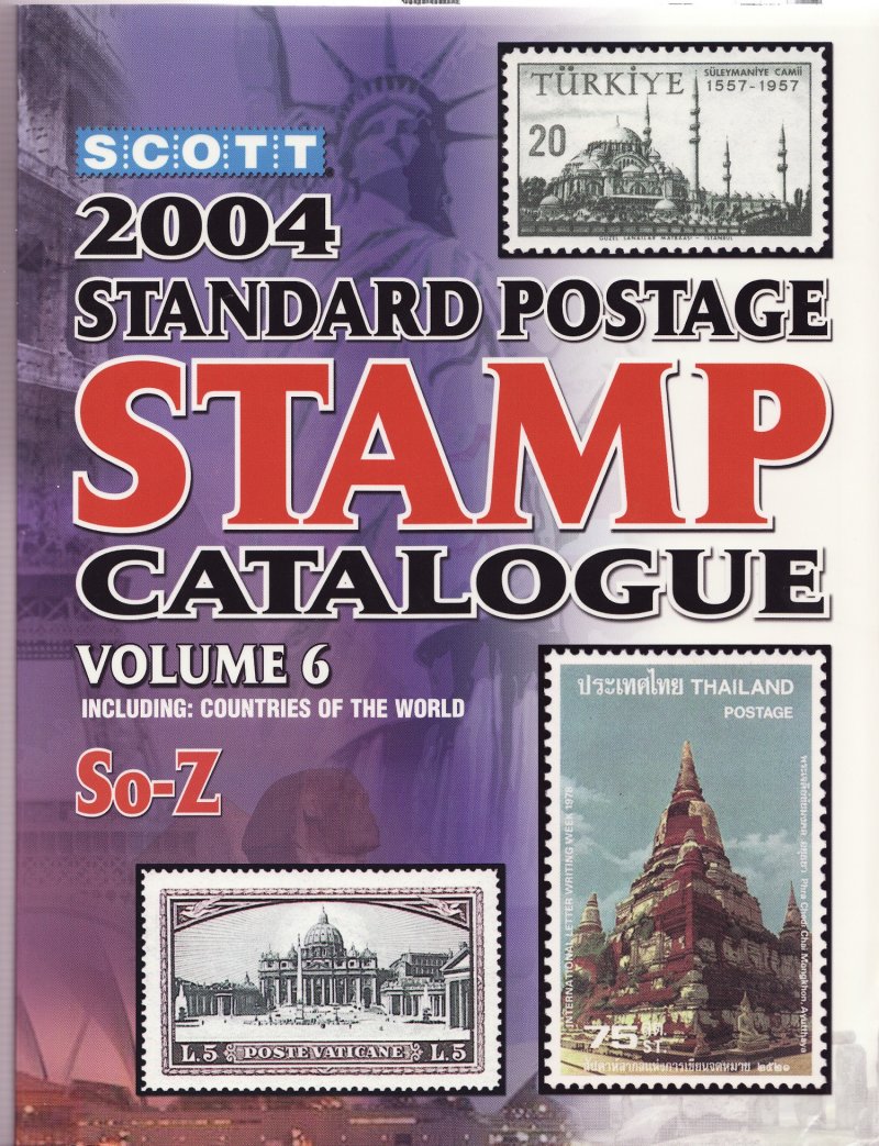 Scott Catalogue, 2004 ed, Vol. 6, Countries of the World, So-Z