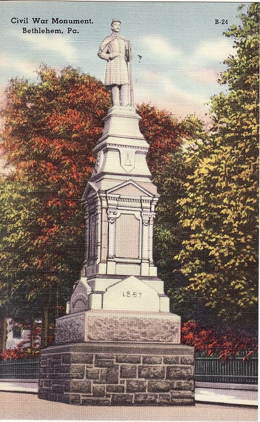 Civil War Monument, Bethlehem, Pennsylvania