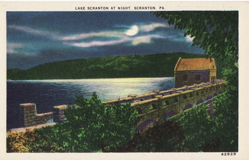 Lake Scranton at Night