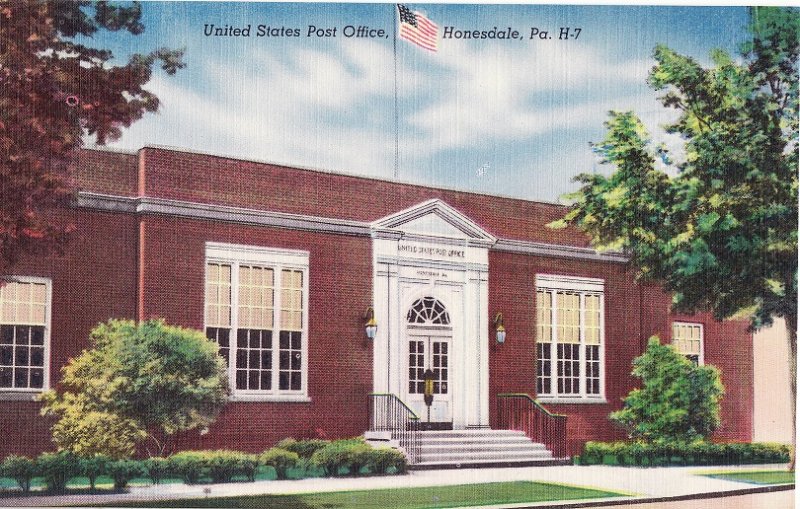 United States Post Office. Honesdale, Pa