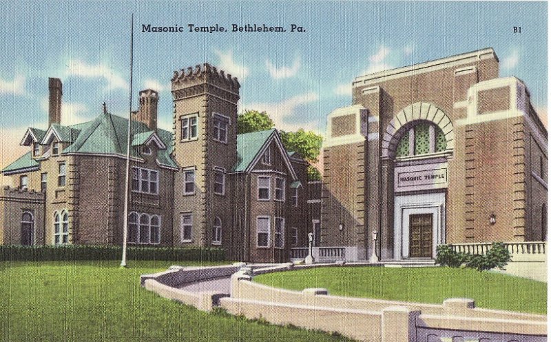 Masonic Temple, Bethlehem, Pa