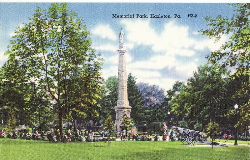 Memorail Park.  Hazleton, Pa
