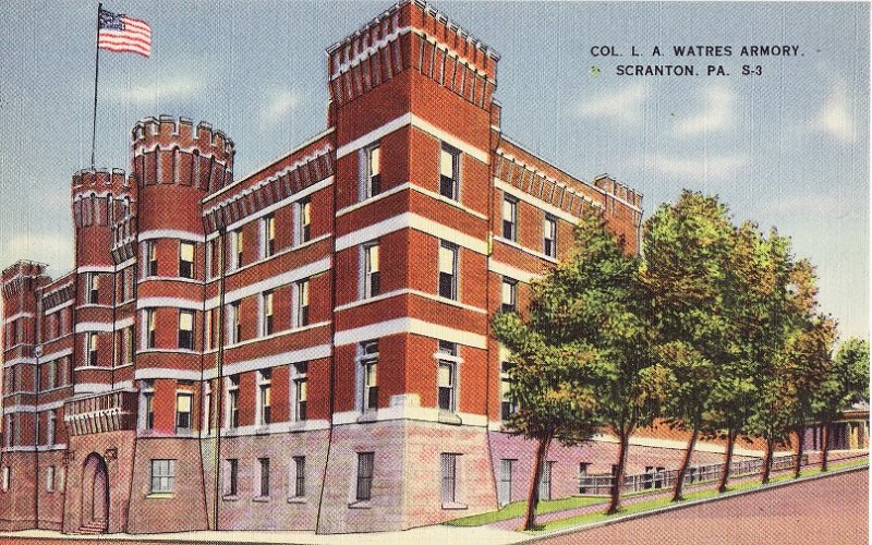 Col L A Watres Armory, Scranton, Pennsylvania