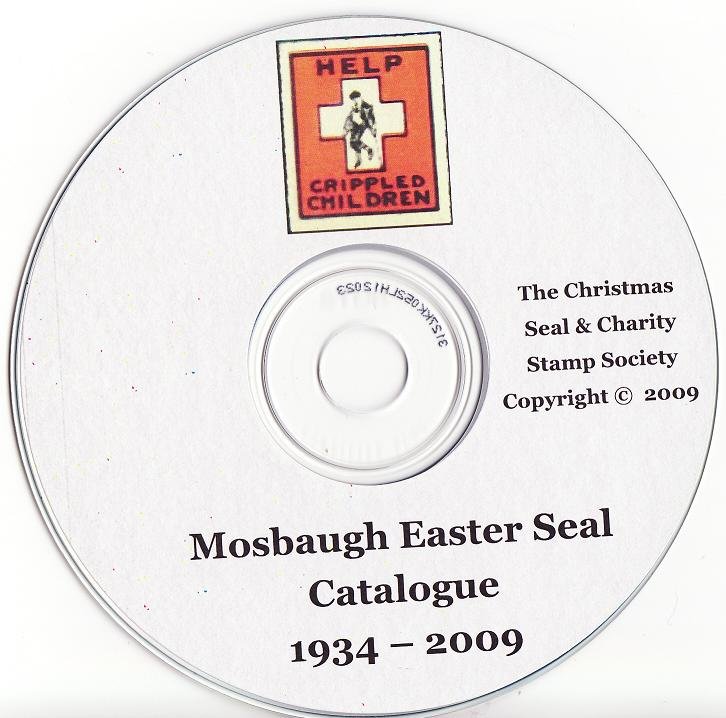  Mosbaugh's Catalog, Sec. 9A, U.S. Easter Seals, 1934-2009, Rev. 2009, CD