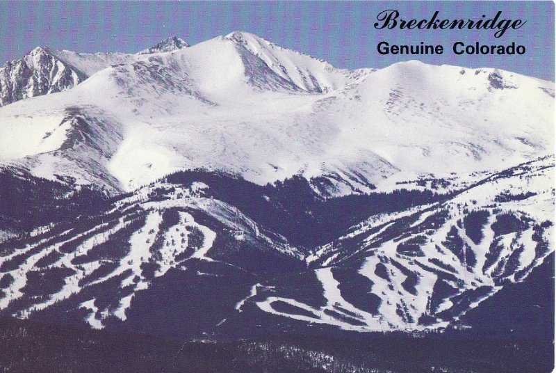 Breckenridge Genuine Colorado Postcard