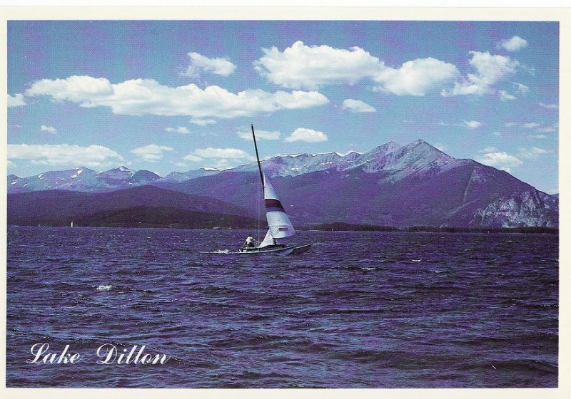 Lake Dillon, Colorado Postcard.