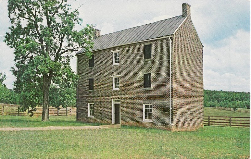New County Jail, 1860.  Appomattox Court House National Park Postcard.