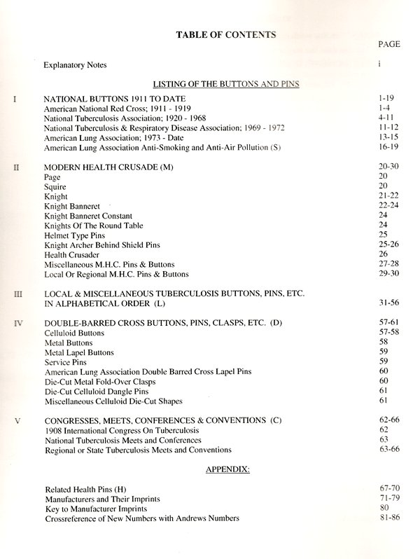 U.S. Christmas Seal Buttons, Pins, & Medals Catalog, 2007 ed., CD