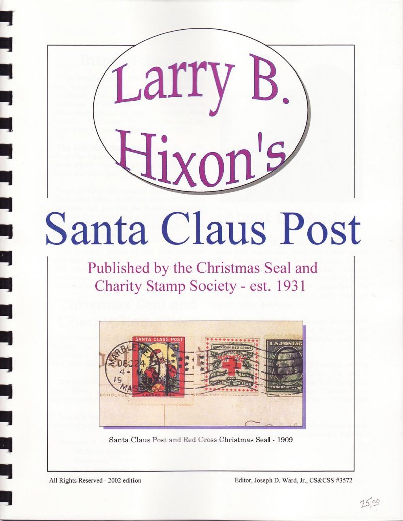  Hixon's Santa Claus Post Catalog, 2002 ed.