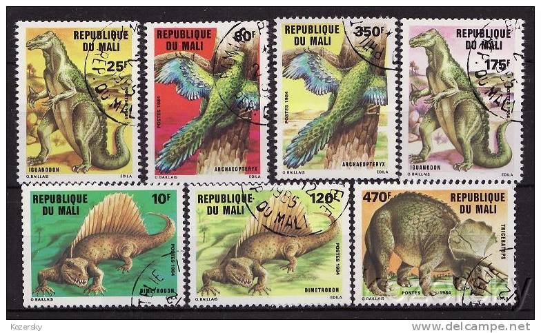 Mali 504-10, Prehistoric Animals, NH