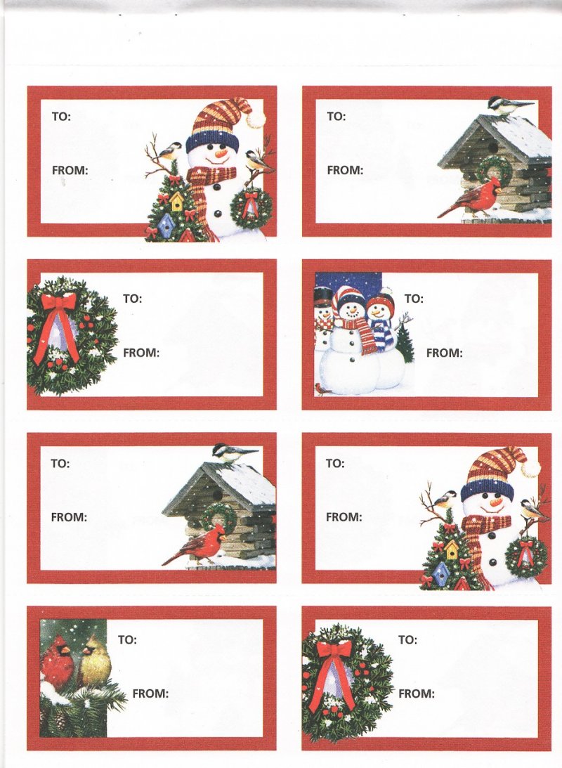 110-1.8x1a, 2010 ALA Christmas Seal Designs Gift Tag Pane, VANGPFY11