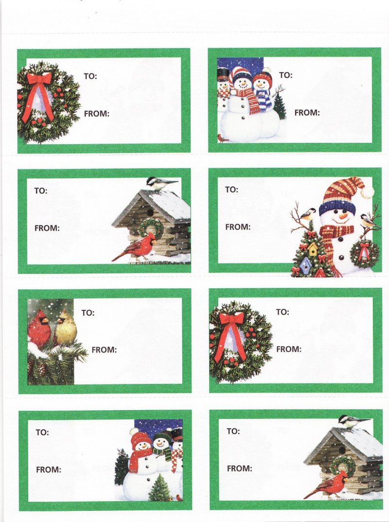 110-1.8x1b, 2010 ALA Christmas Seal Designs Gift Tag Pane, VANGPFY11
