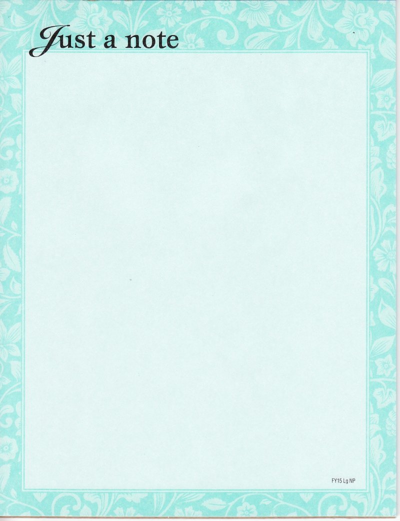 NP115-S1, 2015 U.S. Spring Seals Note Pad