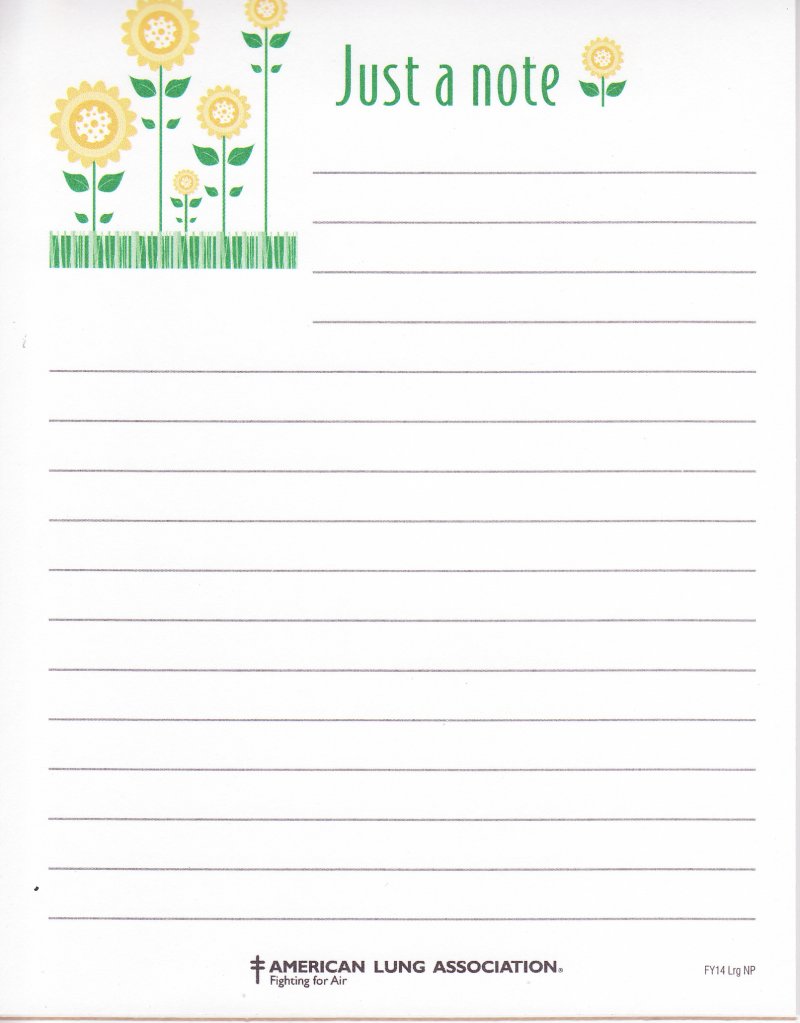 NP114-ST3, ALA Note Pad, FY14LrgNP