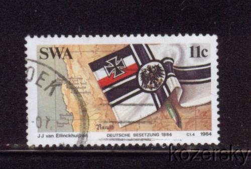 SWA 528, South West Africa, German Colonization Centenary, NH