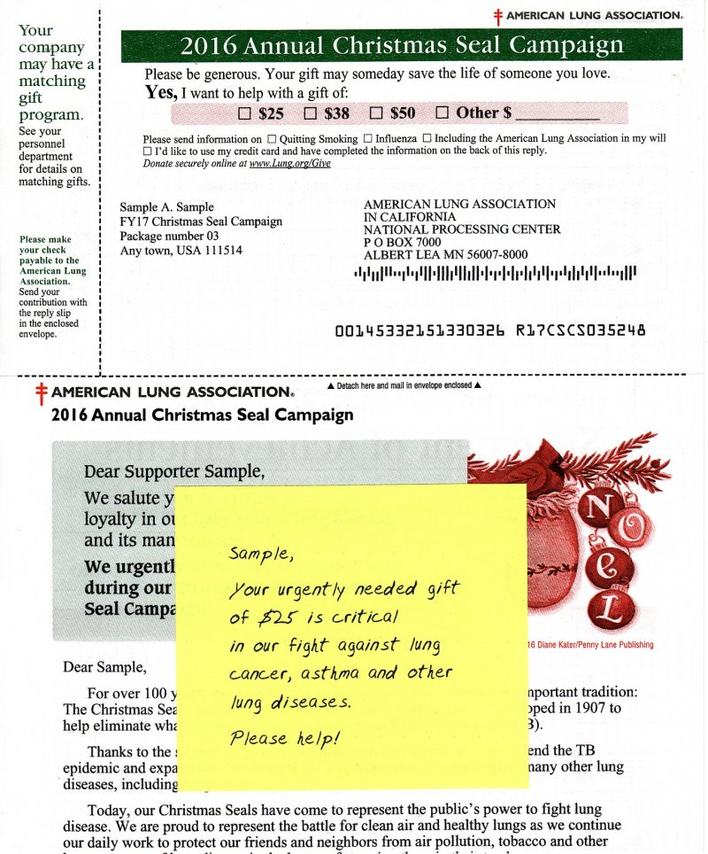 2016 ALA Annual Campaign Letter