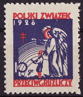 Poland 2, 1928 Poland TB Charity Seal