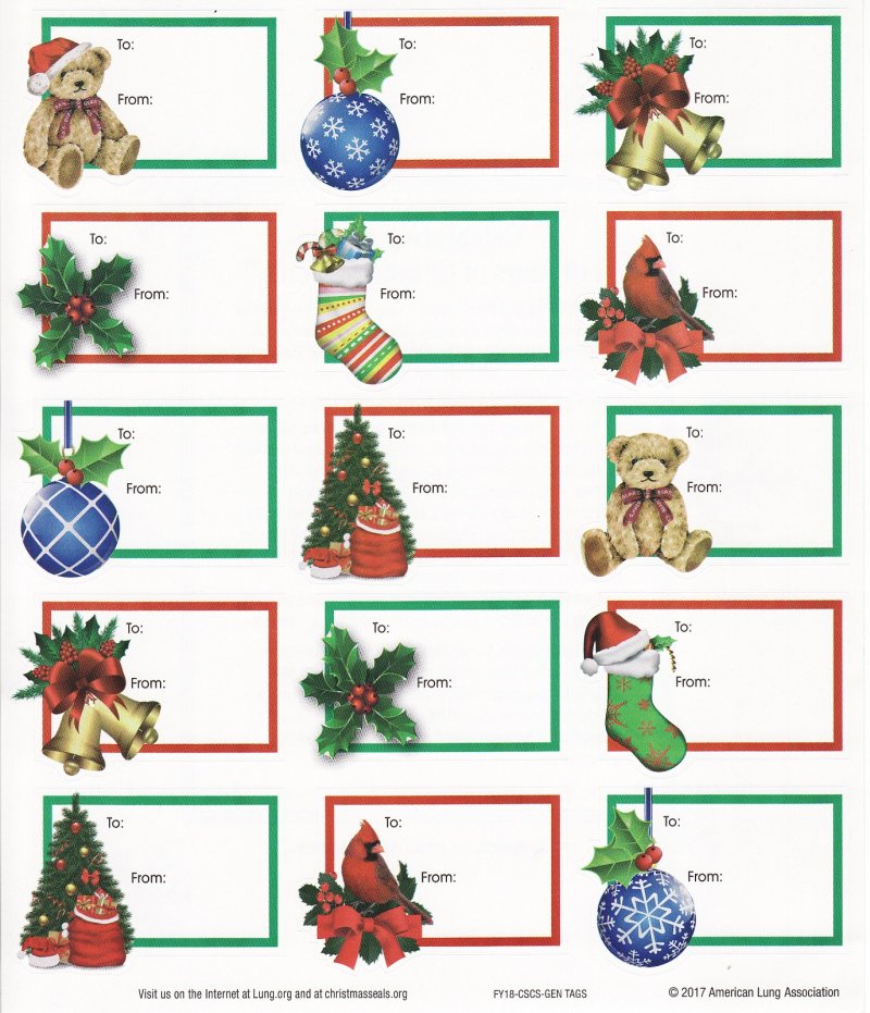 2017-1.7x, 2017 ALA Christmas Seal Designs Gift Tags, FY18-CSCS-GEN-TAGS