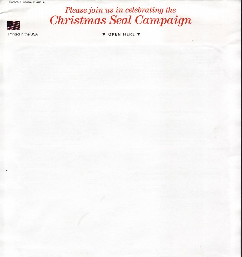 117-1.4pac, 2017 ALA U.S. National Design Christmas Seal Packet, reverse of packet