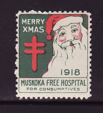 Canada 218, 1918 Muskoka Free Hospital Canada TB Charity Seal