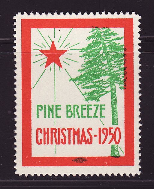 Chattanooga 379, 1950 Pine Breeze Sanatorium TB Charity Seal