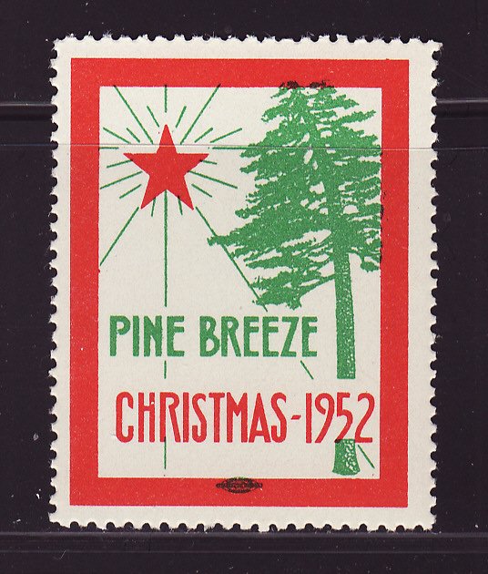 Chattanooga 381.2, 1952 Pine Breeze Sanatorium TB Charity Seal