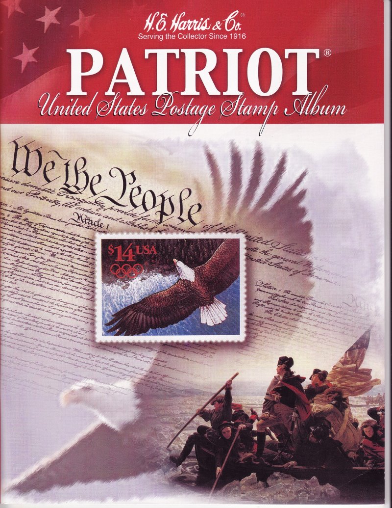 Harris Patriot U.S. Postage Stamp Album, front cover