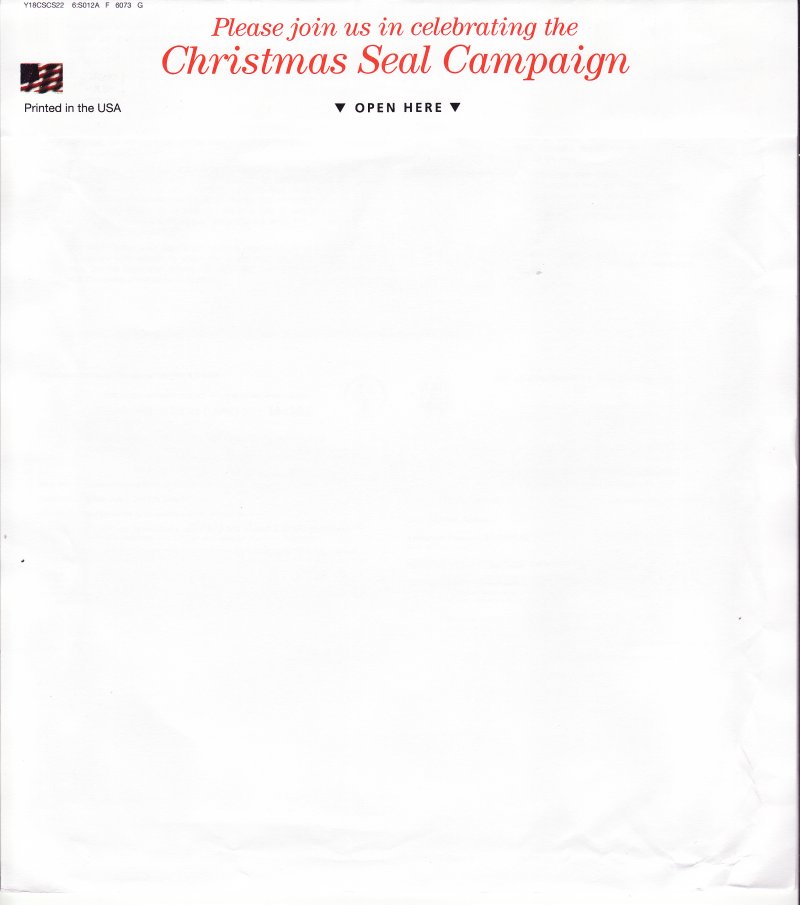 117-1.5pac, 2017 ALA National Design U.S. Christmas Seal Packet, reverse of packet