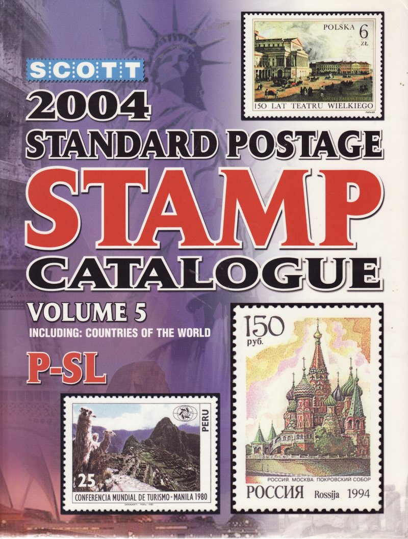 Scott Catalogue, 2004 ed, Vol. 5, Countries of the World, P-Sl